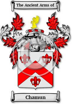 Chamun Family Crest Download (jpg) Legacy Series - 150 DPI