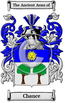 Chance Family Crest Download (JPG) Heritage Series - 600 DPI