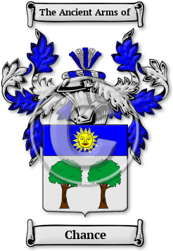 Chance Family Crest Download (jpg) Legacy Series - 150 DPI