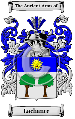 Lachance Family Crest Download (JPG) Heritage Series - 600 DPI