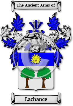 Lachance Family Crest Download (JPG) Legacy Series - 600 DPI