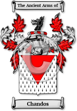 Chandos Family Crest Download (JPG) Legacy Series - 600 DPI