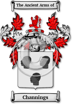 Channings Family Crest Download (jpg) Legacy Series - 150 DPI