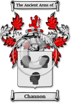 Channon Family Crest Download (JPG) Legacy Series - 600 DPI