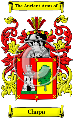 Chapa Family Crest Download (JPG) Heritage Series - 600 DPI