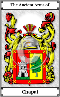 Chapat Family Crest Download (JPG)  Book Plated - 150 DPI