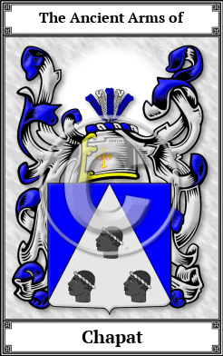 Chapat Family Crest Download (JPG)  Book Plated - 150 DPI