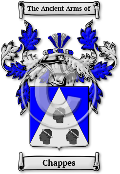 Chappes Family Crest Download (JPG) Legacy Series - 300 DPI
