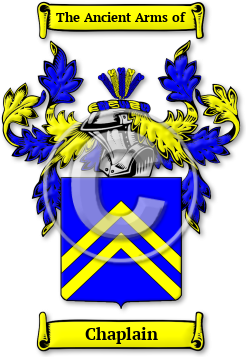 Chaplain Family Crest Download (jpg) Legacy Series - 150 DPI