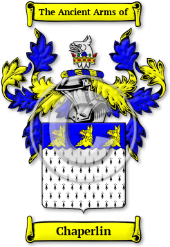 Chaperlin Family Crest Download (jpg) Legacy Series - 150 DPI