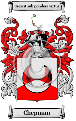 Chepman Family Crest Download (JPG) Heritage Series - 600 DPI