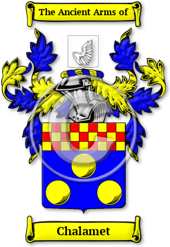 Chalamet Family Crest Download (jpg) Legacy Series - 150 DPI