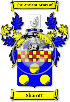 Sharott Family Crest Download (JPG) Legacy Series - 600 DPI