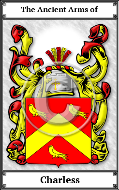 Charless Family Crest Download (JPG)  Book Plated - 150 DPI