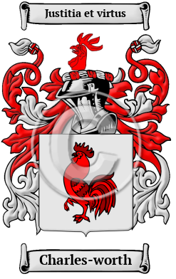 Charles-worth Family Crest Download (JPG) Heritage Series - 300 DPI