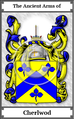 Cherlwod Family Crest Download (JPG)  Book Plated - 150 DPI