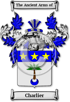 Charlier Family Crest Download (jpg) Legacy Series - 150 DPI