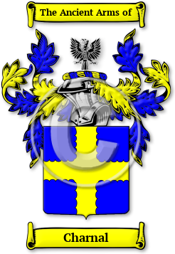 Charnal Family Crest Download (jpg) Legacy Series - 150 DPI