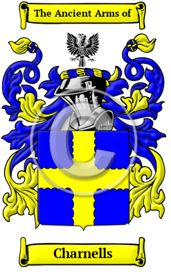 Charnells Family Crest Download (JPG) Heritage Series - 600 DPI