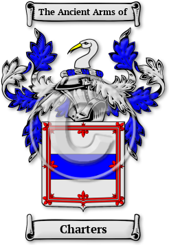 Charters Family Crest Download (jpg) Legacy Series - 150 DPI