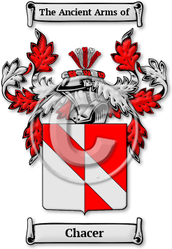 Chacer Family Crest Download (jpg) Legacy Series - 150 DPI
