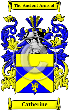 Catherine Family Crest Download (JPG) Heritage Series - 600 DPI