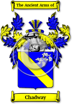 Chadway Family Crest Download (jpg) Legacy Series - 150 DPI