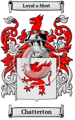 Chatterton Family Crest/Coat of Arms
