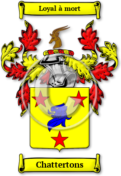 Chattertons Family Crest Download (JPG) Legacy Series - 600 DPI