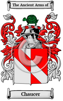 Chaucer Family Crest Download (JPG) Heritage Series - 600 DPI