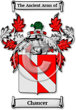 Chaucer Family Crest Download (jpg) Legacy Series - 150 DPI