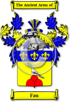 Fau Family Crest Download (JPG) Legacy Series - 600 DPI