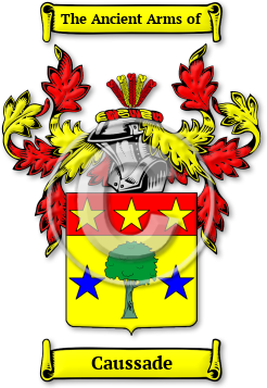 Caussade Family Crest Download (jpg) Legacy Series - 150 DPI