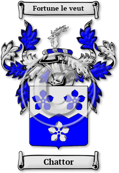 Chattor Family Crest Download (jpg) Legacy Series - 150 DPI