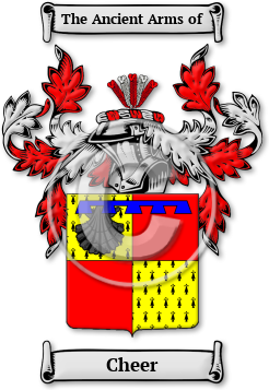 Cheer Family Crest Download (JPG) Legacy Series - 600 DPI