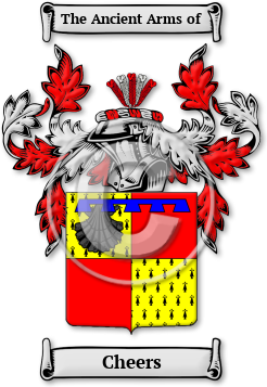 Cheers Family Crest Download (jpg) Legacy Series - 150 DPI