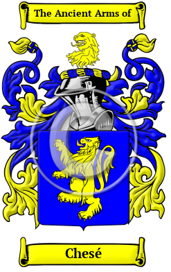 Chesé Family Crest Download (JPG) Heritage Series - 300 DPI