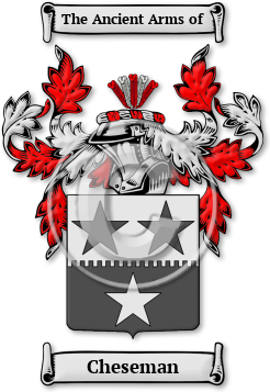 Cheseman Family Crest Download (jpg) Legacy Series - 150 DPI