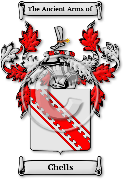 Chells Family Crest Download (JPG) Legacy Series - 600 DPI