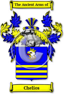 Chelios Family Crest Download (jpg) Legacy Series - 150 DPI