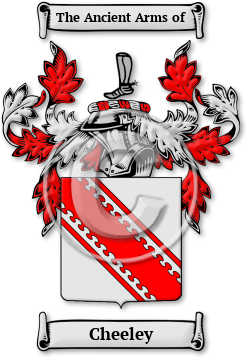 Cheeley Family Crest Download (jpg) Legacy Series - 150 DPI