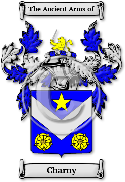 Charny Family Crest Download (JPG) Legacy Series - 600 DPI