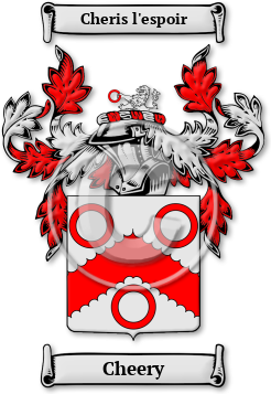 Cheery Family Crest Download (jpg) Legacy Series - 150 DPI
