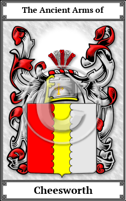 Cheesworth Family Crest Download (JPG) Book Plated - 600 DPI