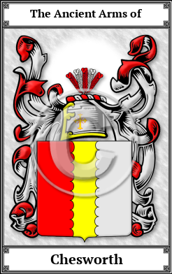 Chesworth Family Crest Download (JPG)  Book Plated - 150 DPI