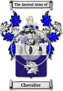 Chevalier Family Crest Download (JPG) Legacy Series - 300 DPI