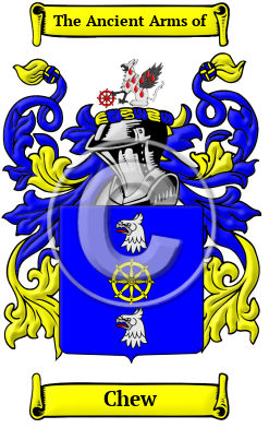 Chew Family Crest Download (JPG) Heritage Series - 600 DPI