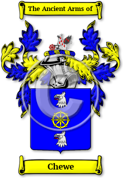 Chewe Family Crest Download (JPG) Legacy Series - 600 DPI