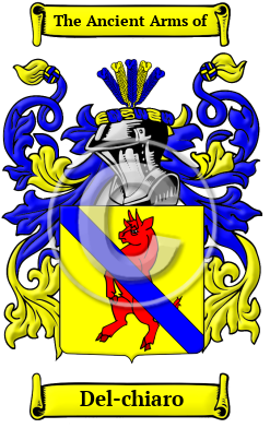 Del-chiaro Family Crest Download (JPG) Heritage Series - 300 DPI