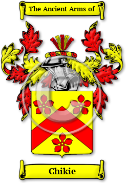 Chikie Family Crest Download (jpg) Legacy Series - 150 DPI